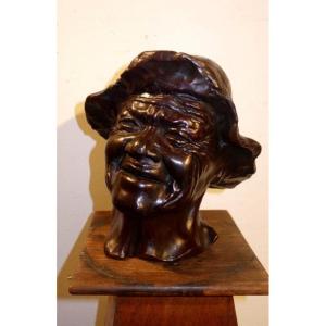 "peruvian" Bronze By Gerard Pestarque