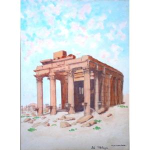 "baalshamin" Palmyra By François De Marliave....1933