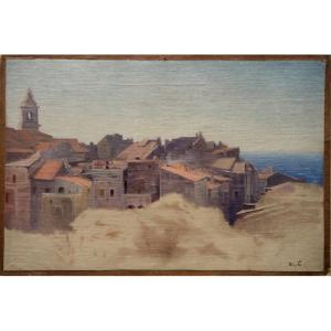 "rooftops Of Venice" By Arthur Calame Around 1890/1900