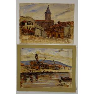 "st Nicolas, Port Garaud" G.izaure-dezes ..toulouse 1944