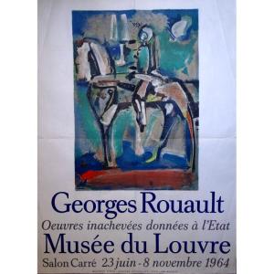 "joan Of Arc" Very Large Lithograph.. G. Rouault.. Mourlot 1964