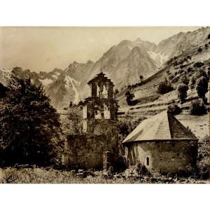 "the Chapel Of The Templars" Photo Alix, Bagnéres De Bigorre Around 1960