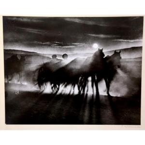 "the Ride" Photograph By Jean Dieuzaide ...1955