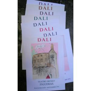 Lot 8 Posters "museo Figueras" By Dali ....mourlot Circa 1974