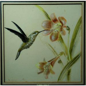 "colibri" By Renato Cataldi ....brazil 1945