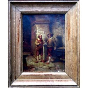 "blacksmith And Customer" By G.gamberini (italian) Circa 1890