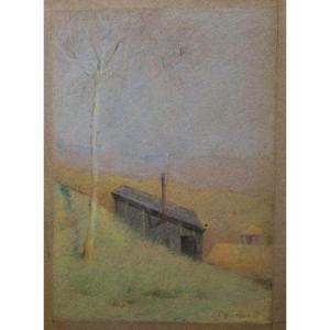 "the Cabin" Monogram Pp 1892.....pierre Prins (?) 