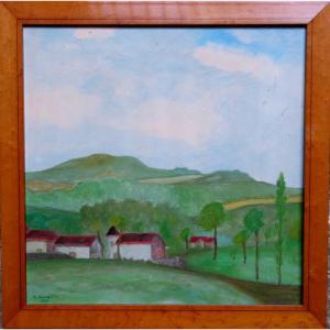 "the Red Roofs" By A. Kodumai ...1950