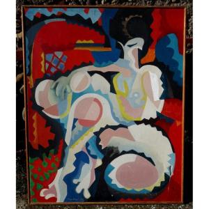 "women" By Henri Cabezos ...1970