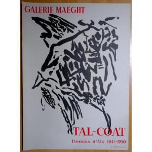 "poster By Tal Coat" Maeght Gallery