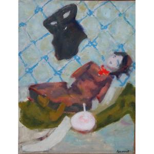 "mask And Doll" By Paul Falconnet 