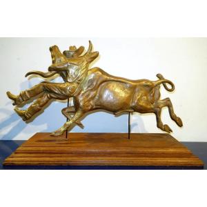 "western Rodeo" American Bronze By Cambron