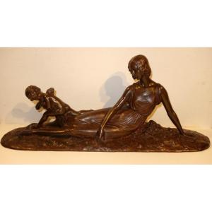 "woman And Love" Joe Descomps 1925 Art Deco