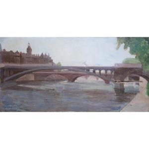 "the Conciergerie" By Felix Labbé...paris Circa 1890/1900