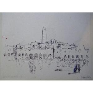 "ghardaia" By Charles Cachin....algeria 1962