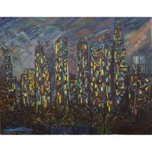 “midletown” By Lowe ..new York ..1957