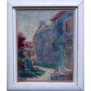 "back Of The Garden"..by Ferdinand Scossa ...1920