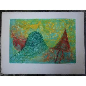 The Cock .....litho Chahab Modhajer
