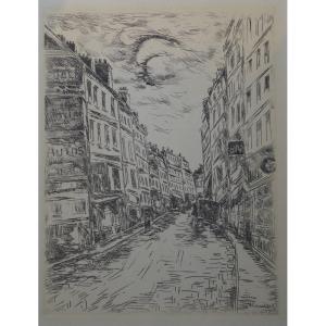 "rue De La Glaciére" Paris ...maurice De Vlaminck