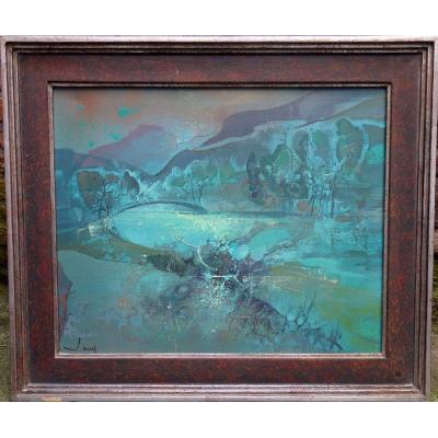 "soleil Vert" By Théobald Jacus Around 1970/75