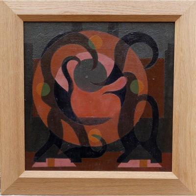 "ABSTRACTION" par Claude CUNDA ..1973