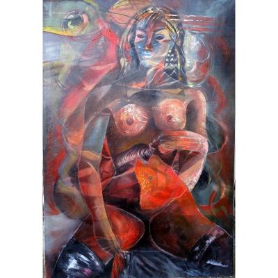 "FEMME" par J.Louis ADALHEN-MIAILHE .....1994