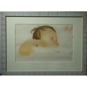 "bernard" Pastel By Jean Mablord ..... 1935