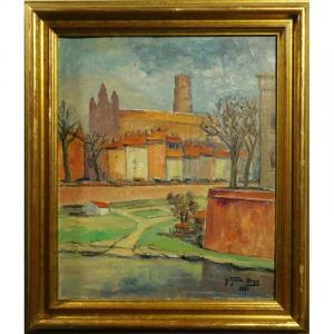 "La Daurade, Les Jacobins" par G.IZAURE-DEZES ,Toulouse 1951