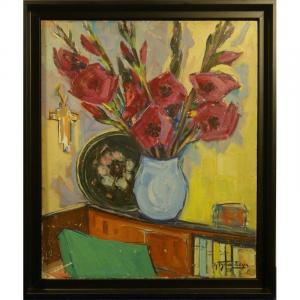 "LE BOUQUET " par Gabrielle IZAURE-DEZES.....1958