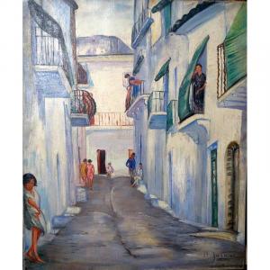"RUE CANAILLE" par M.GARNIER ..Italie? Espagne?  vers 1930