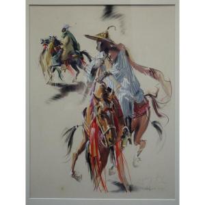 "chief Of Ethni" By Guy Huze ... Togo Around 1950