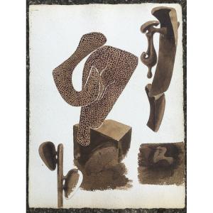 "FORMES" par Augustin CARDENAS  vers 1970/80