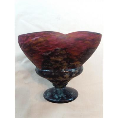 Cup In Glass Daum Nancy