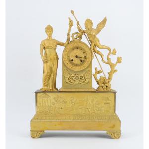 Gilt Bronze Clock, Restoration Period 