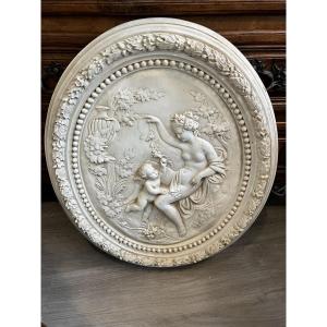 Louis XVI Style Medallions Depicting The Four Seasons 