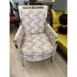 Gilded Empire Armchair