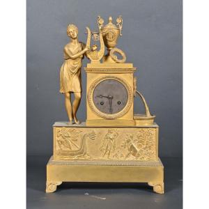 Gilt Bronze Clock Charles X Period