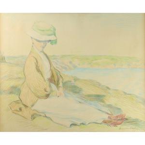 Elegant At The Seaside By Hermann-paul