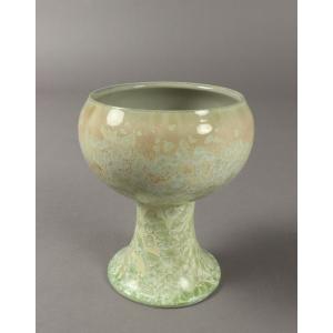 Sèvres Vase With Crystallization Decor