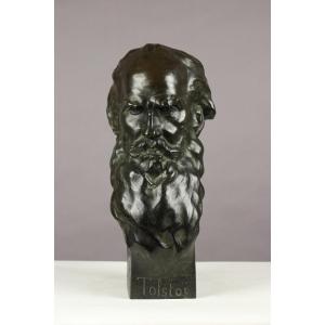 Portrait Of Leo Tolstoy By His Son