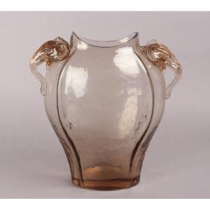 Vase With Elephants By Eugène Rousseau And Ernest Léveillé