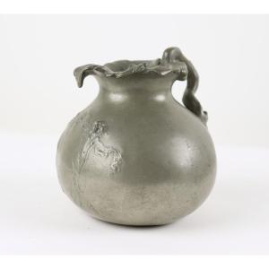 Faunesses Vase By Jules Desbois