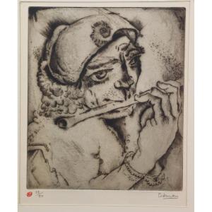 The Flute Player By Nicolas Eekman