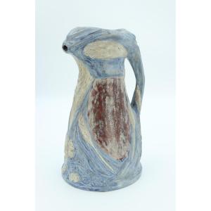 Pitcher With Ears Of Wheat By The Mougin Brothers