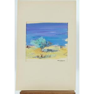 Landscape By Yves Brayer