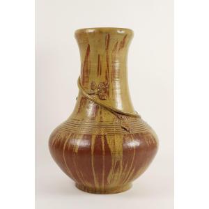 Important Vase By Paul Jeanneney