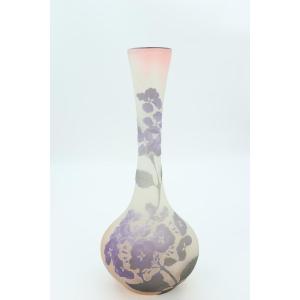 Gallé Hydrangea Vase