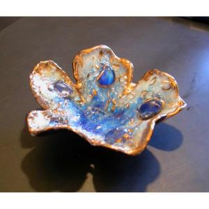 Enameled Copper Cup - Limoges Circa 1940