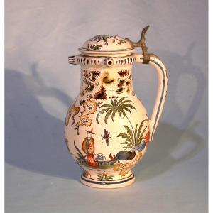 Deceiving Earthenware Pitcher - 19th Century