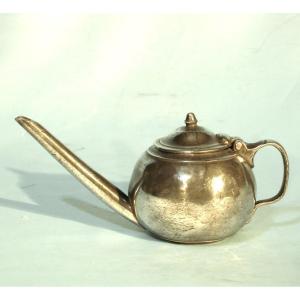 Sick “duck” In Pewter - Paris, Circa 1800